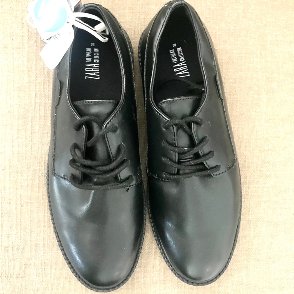 Zara boys  black dress / oxfords shoes Collection